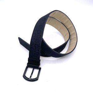 Cuater Spin Out Belt Men's Black Tone Buckle Closure 45"